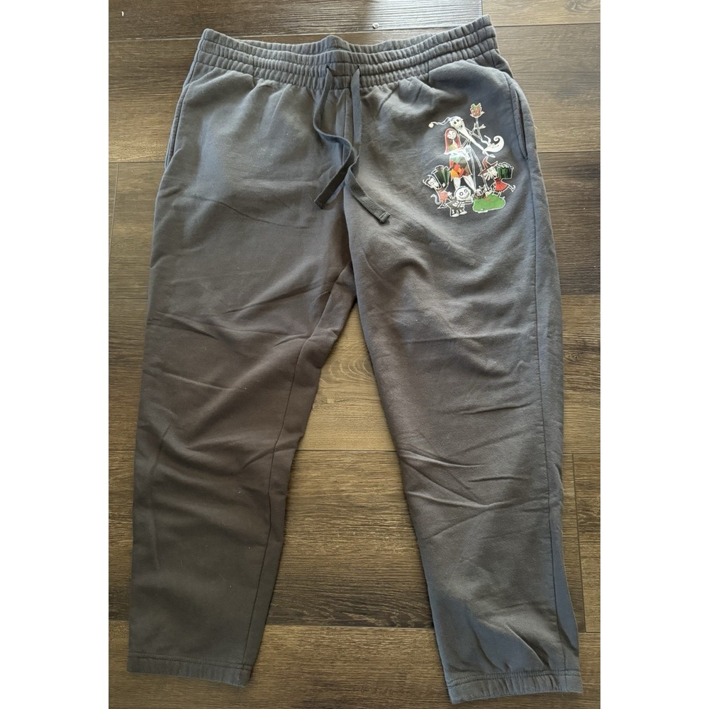 Disney Nightmare Before Christmas Jogger Pants Unisex Size XL 39"x27"
